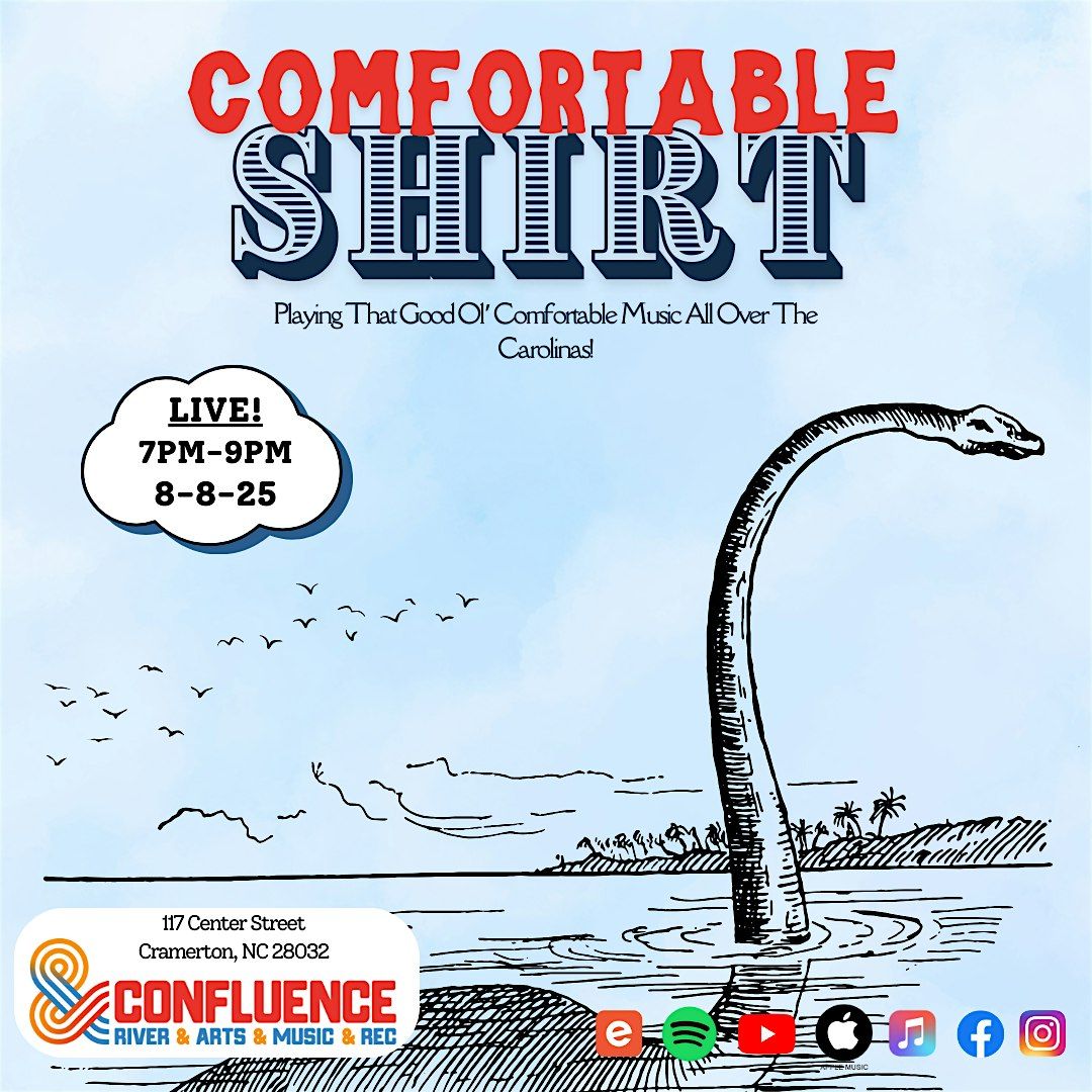 Comfortable Shirt: Live From Confluence South Fork!, 8 August | Event in Cramerton | AllEvents
