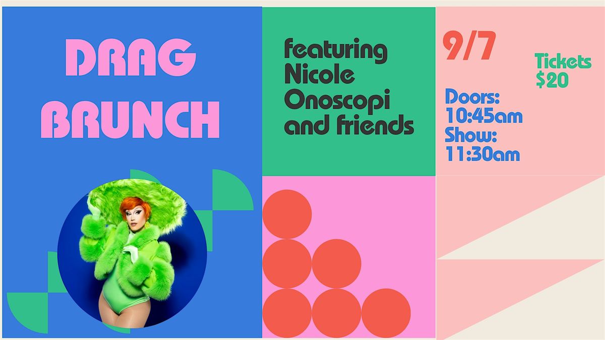 Drag Brunch with Nicole Onoscopi, 7 September | Event in Portland | AllEvents