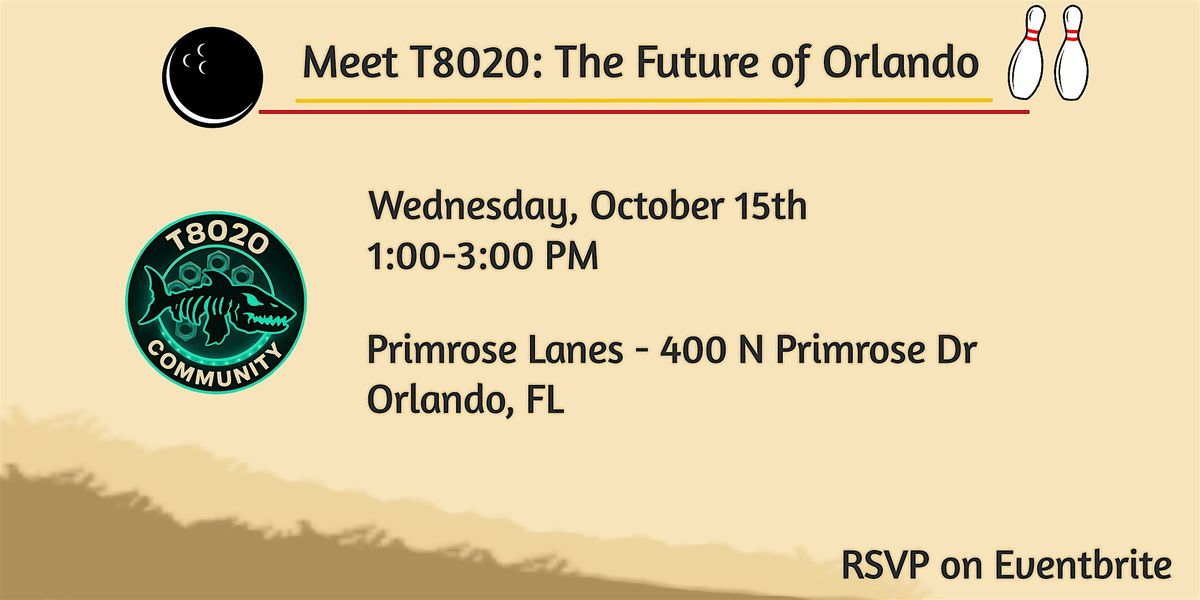 The Future of Orlando: What is Blockchain, Cryptocurrency and T8020!, 15 October | Event in Orlando | AllEvents