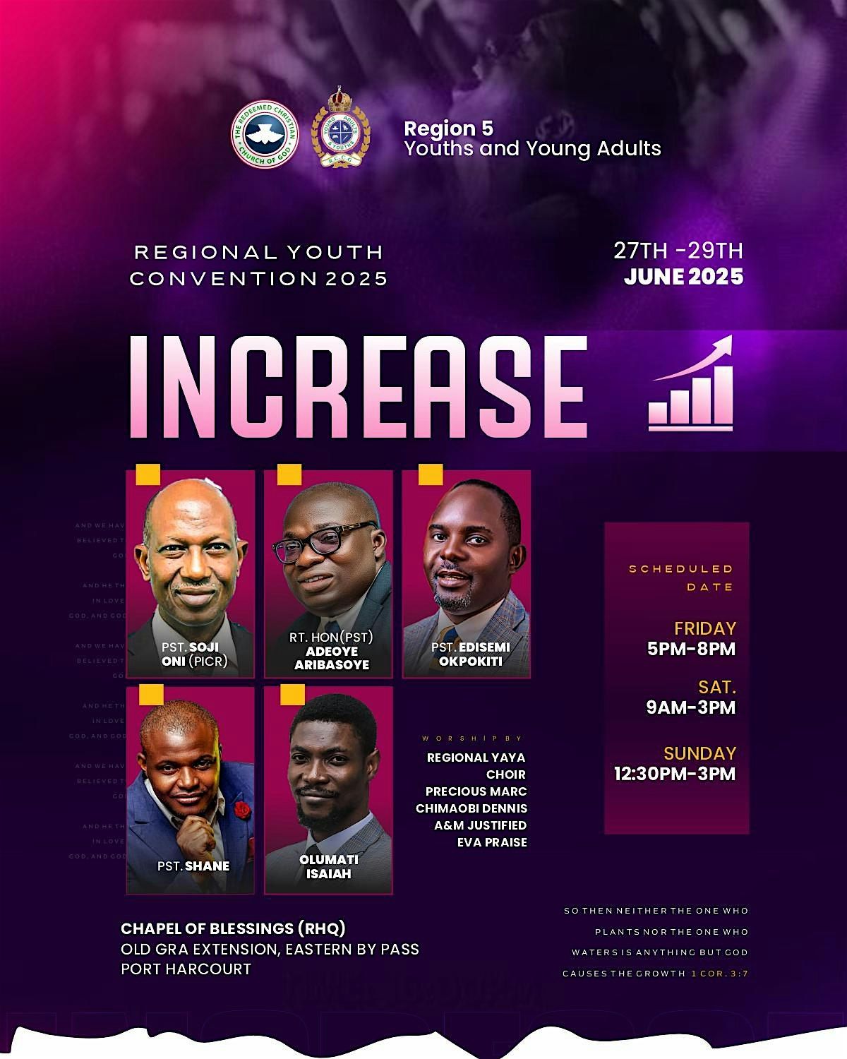 RCCG REGION 5 YOUTH CONVENTION 2025