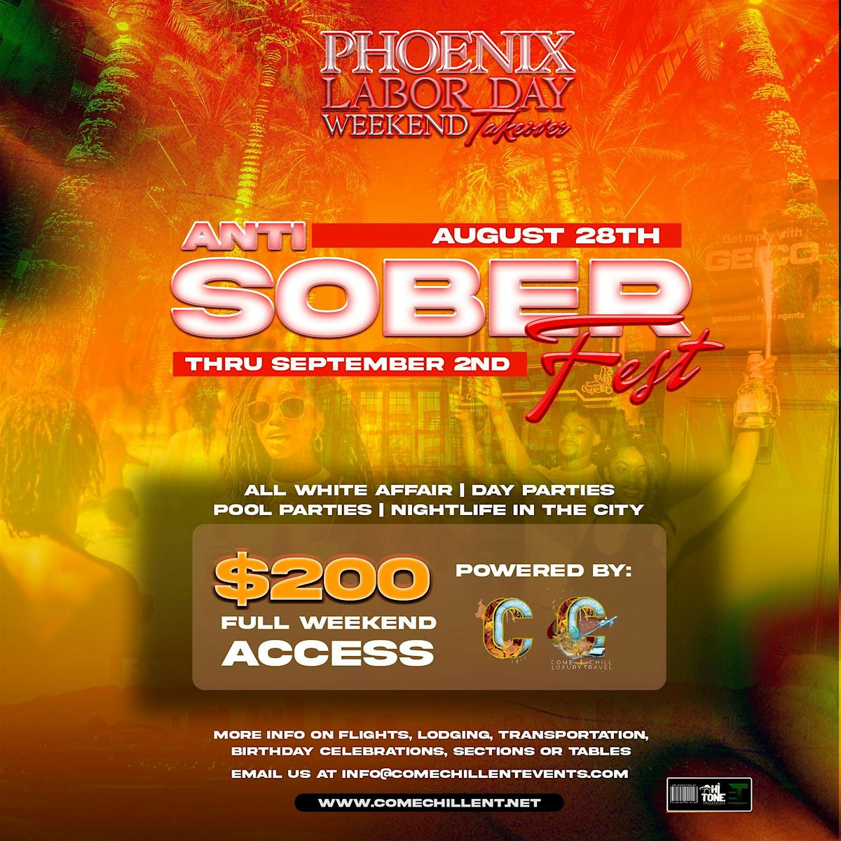 ANTI SOBER FEST! (PHOENIX ), 28 August | AllEvents