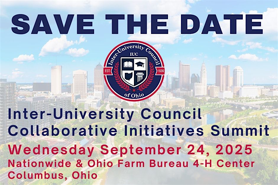 2025 IUC Collaborative Initiatives Summit, 24 September | Event in Columbus | AllEvents