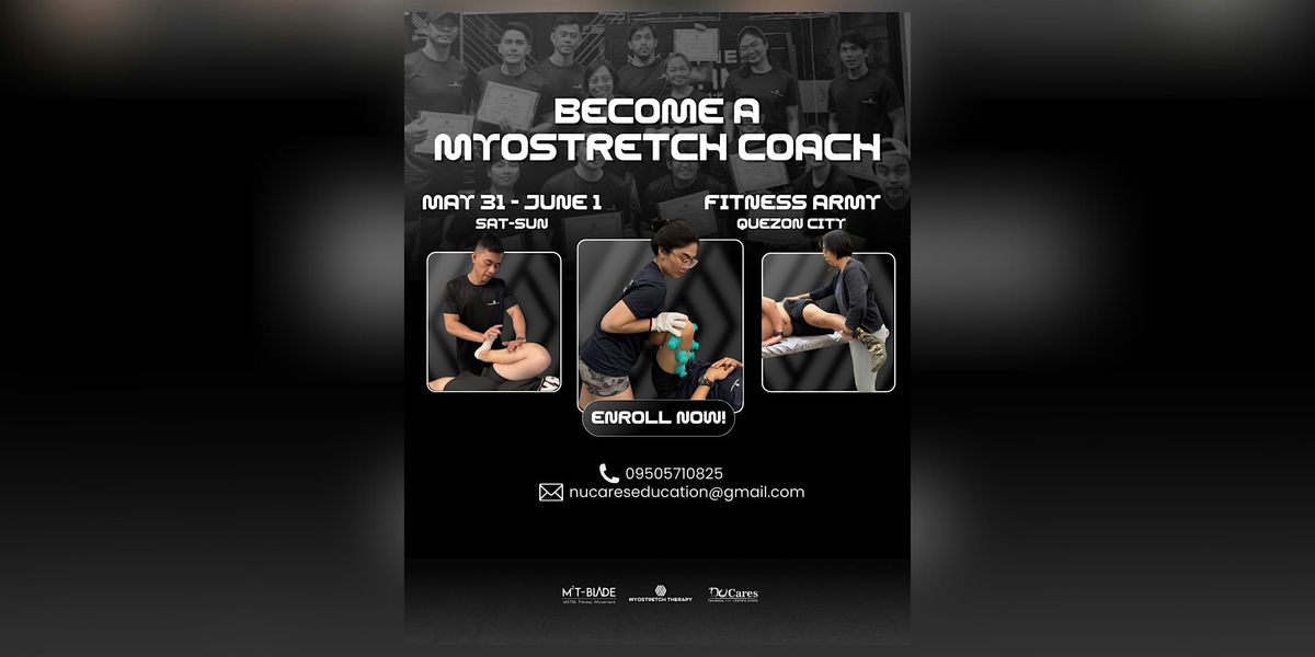 MyoStretch Therapy Certification Course, 31 May | Event in Quezon City | AllEvents