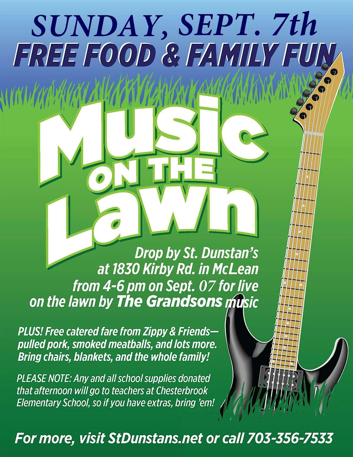 Music on the Lawn & BBQ, 7 September | Event in McLean | AllEvents