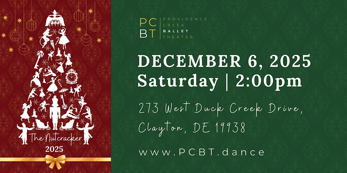 PCBT's The Nutcracker: December 6, 2025, 6 December | Event in Clayton | AllEvents