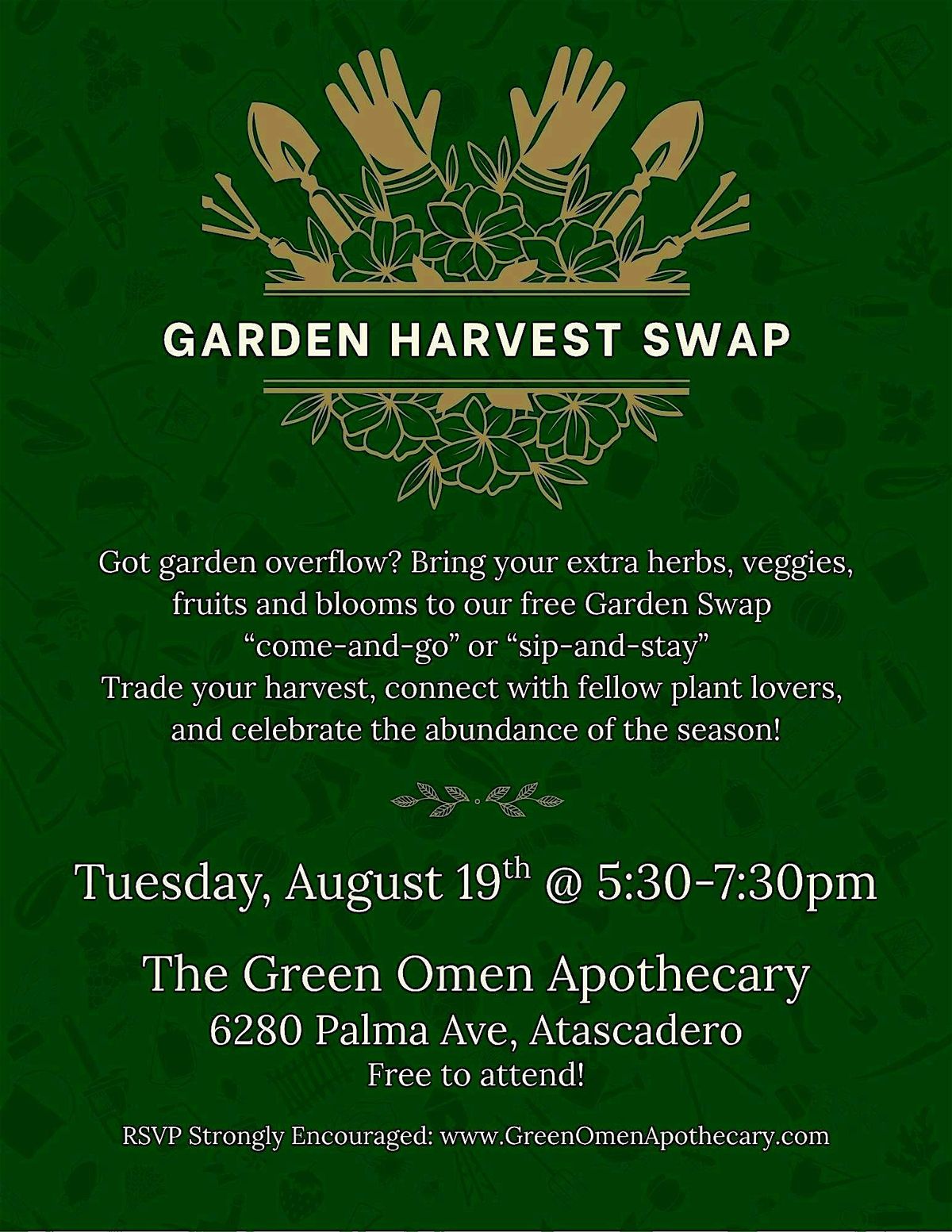 Atascadero Garden Swap, 19 August | Event in Atascadero | AllEvents