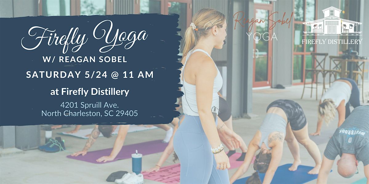 Firefly Yoga: Outdoor Yoga at Firefly Distillery | Event in North Charleston | AllEvents