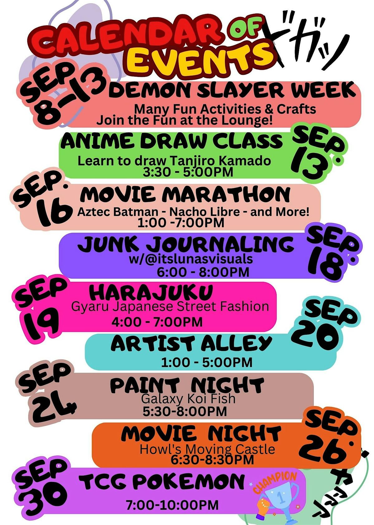Paint Night Demon Slayer Edition, 12 September | Event in Palm Desert | AllEvents