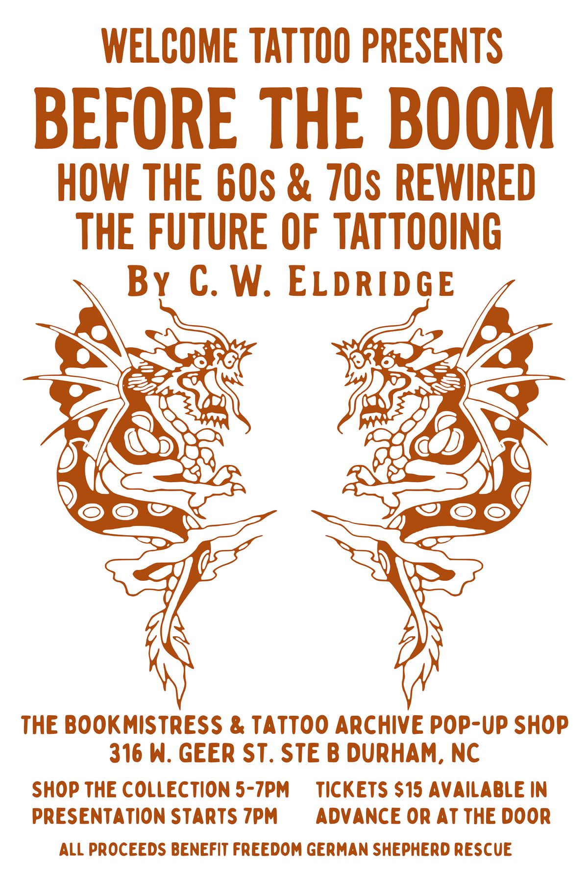 Before the Boom: How the 60s and 70s Rewired the Future of Tattooing, 31 August | Event in Durham | AllEvents