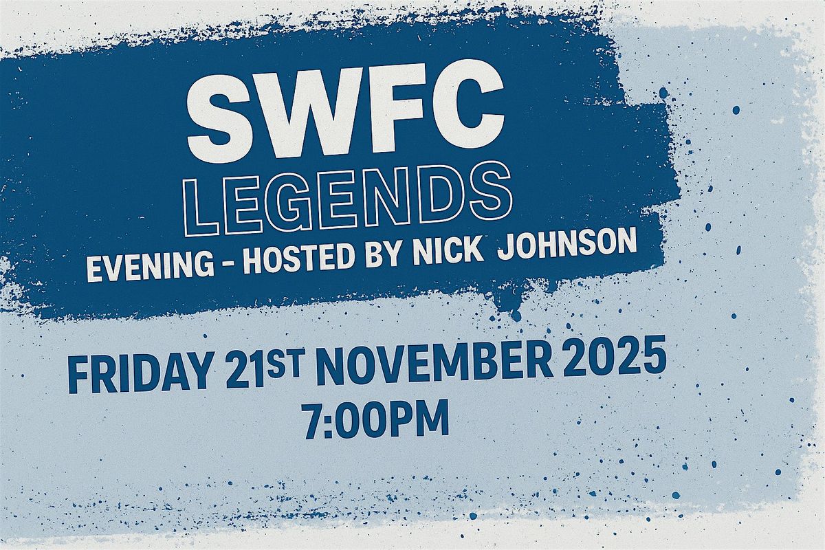 SWFC Legends Evening – Hosted by Nick Johnson, 21 November | Event in Chapeltown | AllEvents