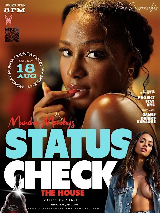Munchie Mondays Status Check, 18 August | Event in Brooklyn | AllEvents