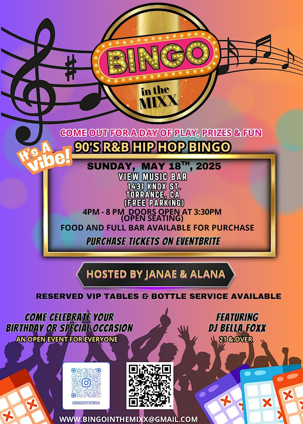 Bingo In The Mixx, 18 May | Event in Torrance | AllEvents