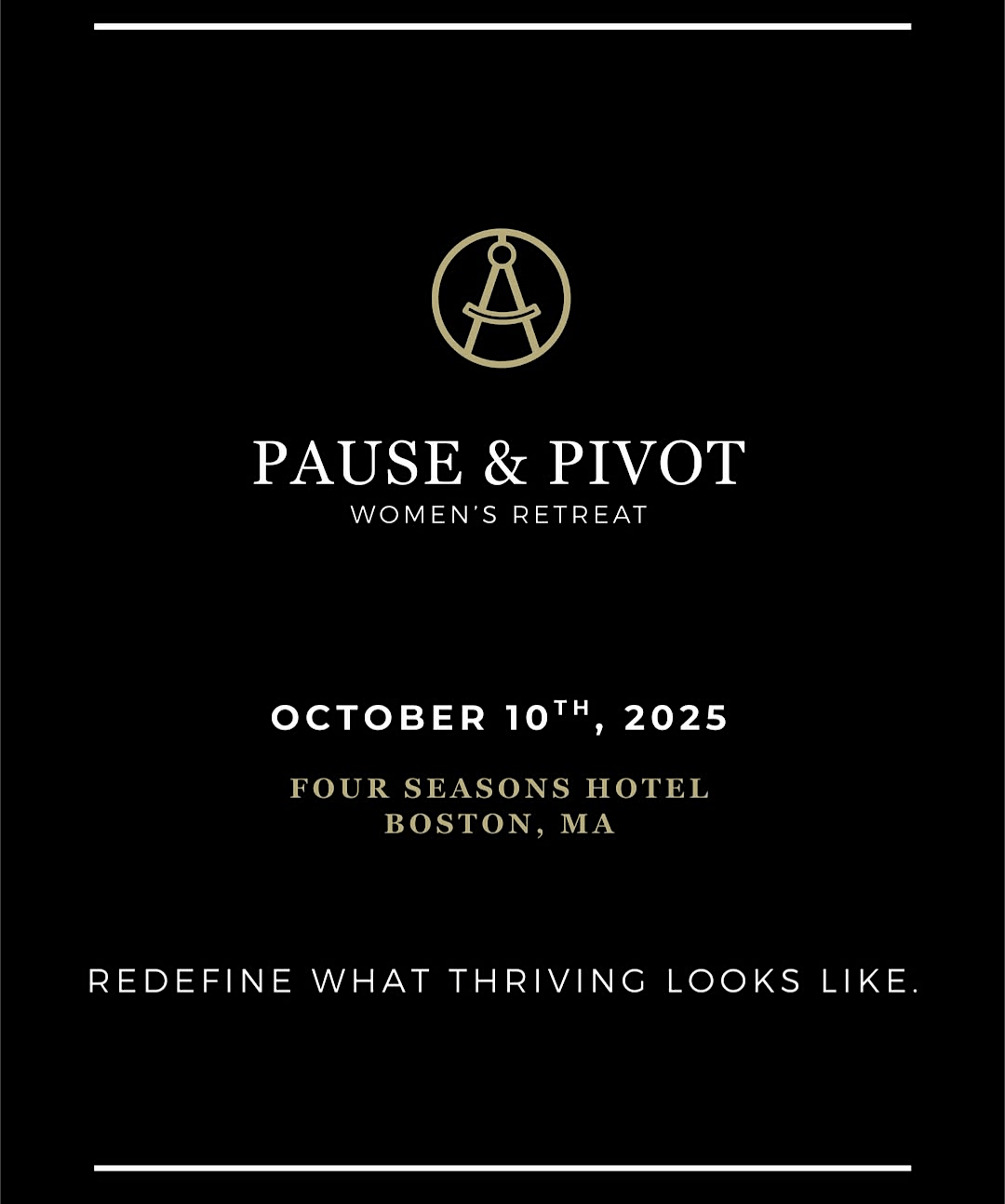 Pause and Pivot: A Professional Women's Retreat, 10 October | Event in Boston | AllEvents