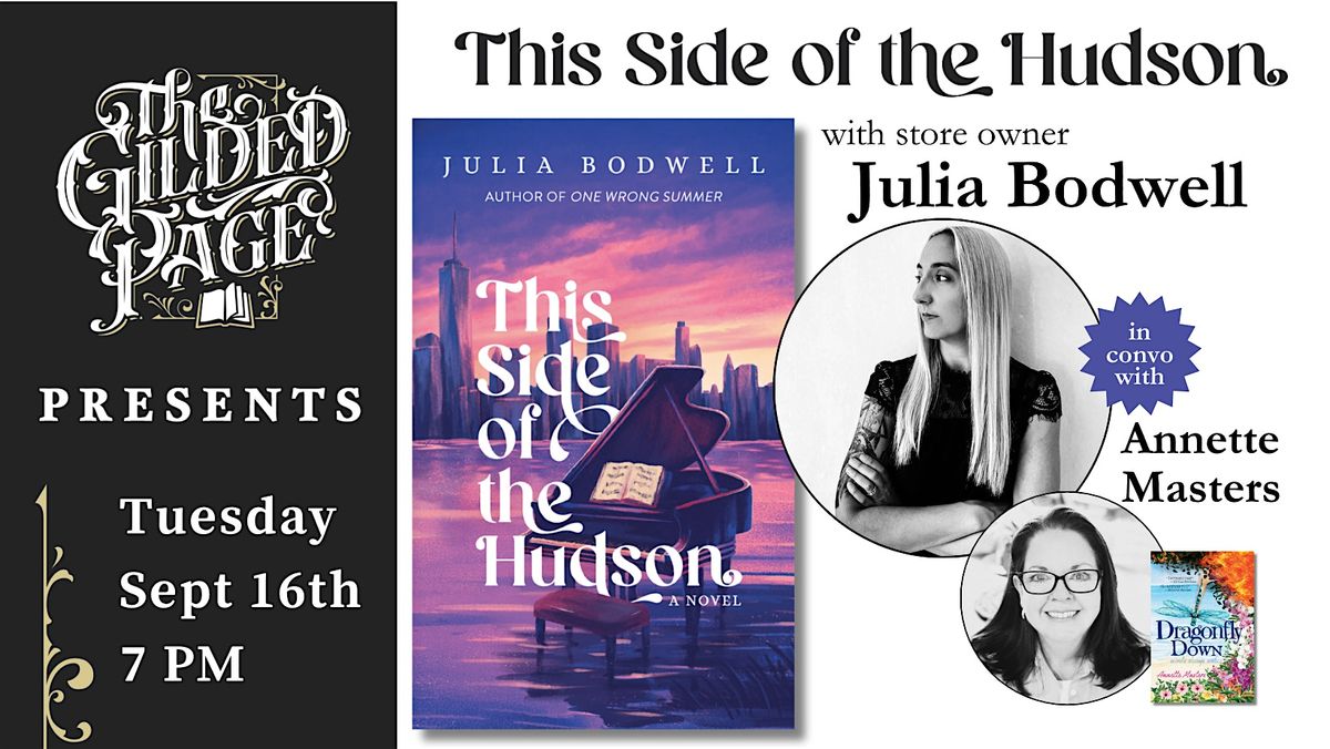 This Side of the Hudson: A Conversation with Julia Bodwell, 16 September | Event in Tarpon Springs | AllEvents