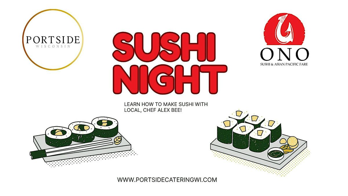 Portside + Ono Sushi Class, 27 October | Event in Kenosha | AllEvents