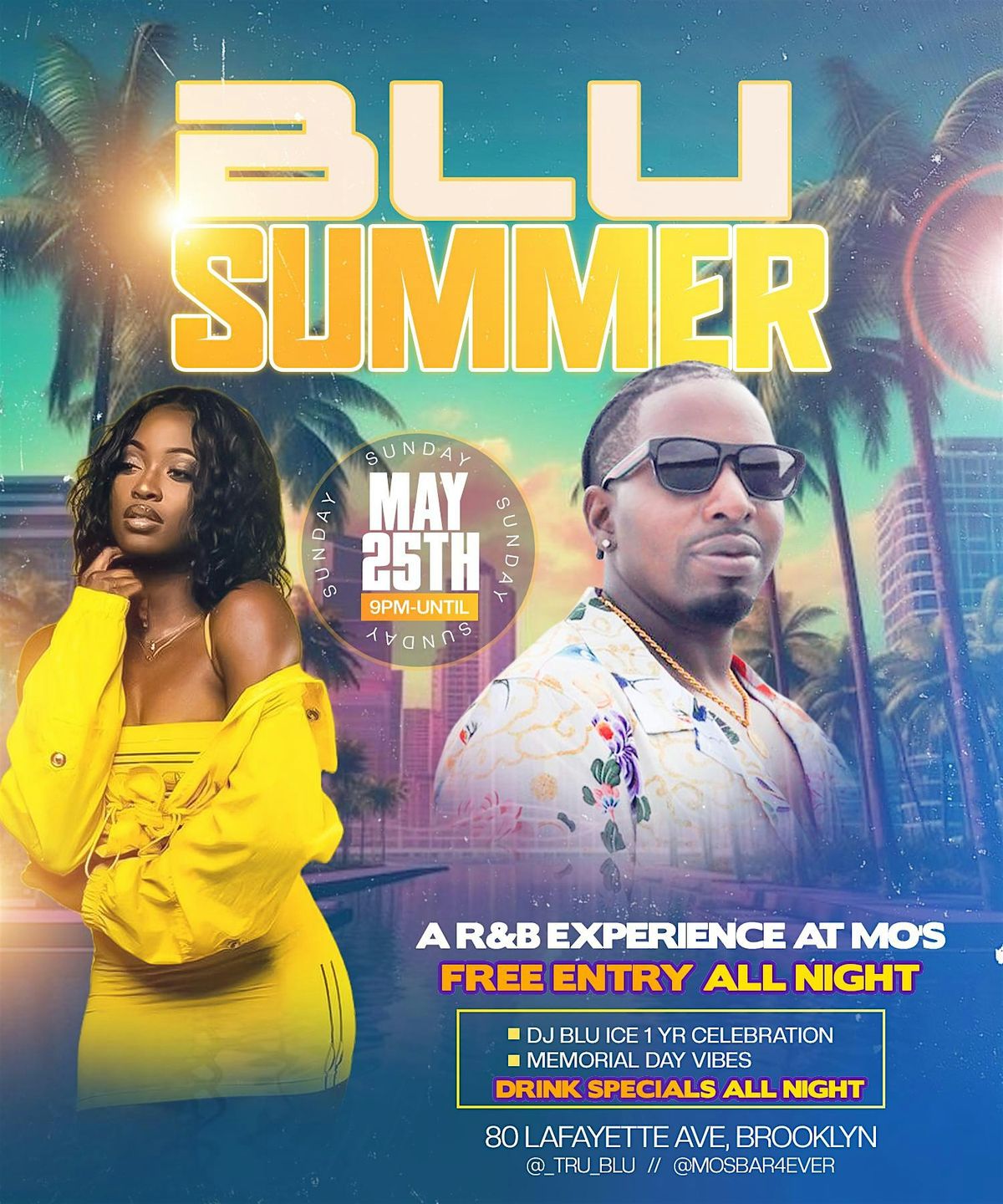 Blu Summer - A Memorial Day R&B Experience, 25 May | Event in Brooklyn | AllEvents