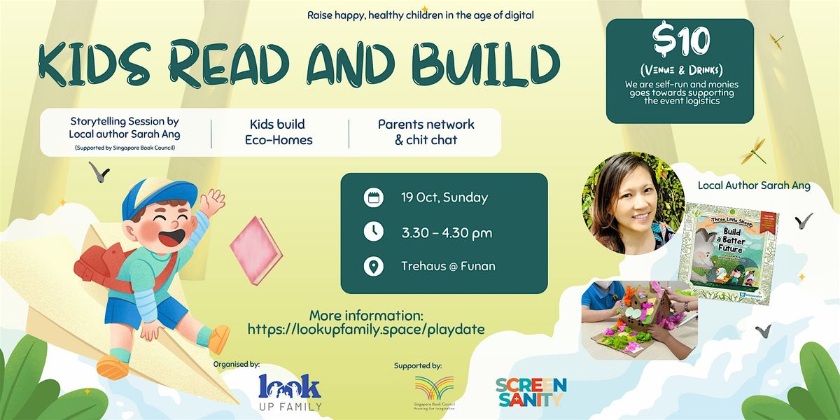 Kids Read and Build, 19 October | Event in Singapore | AllEvents