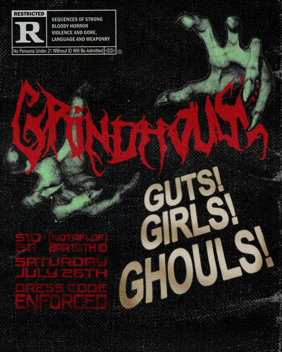 GRINDHOUSE, 26 July | Event in Seattle | AllEvents