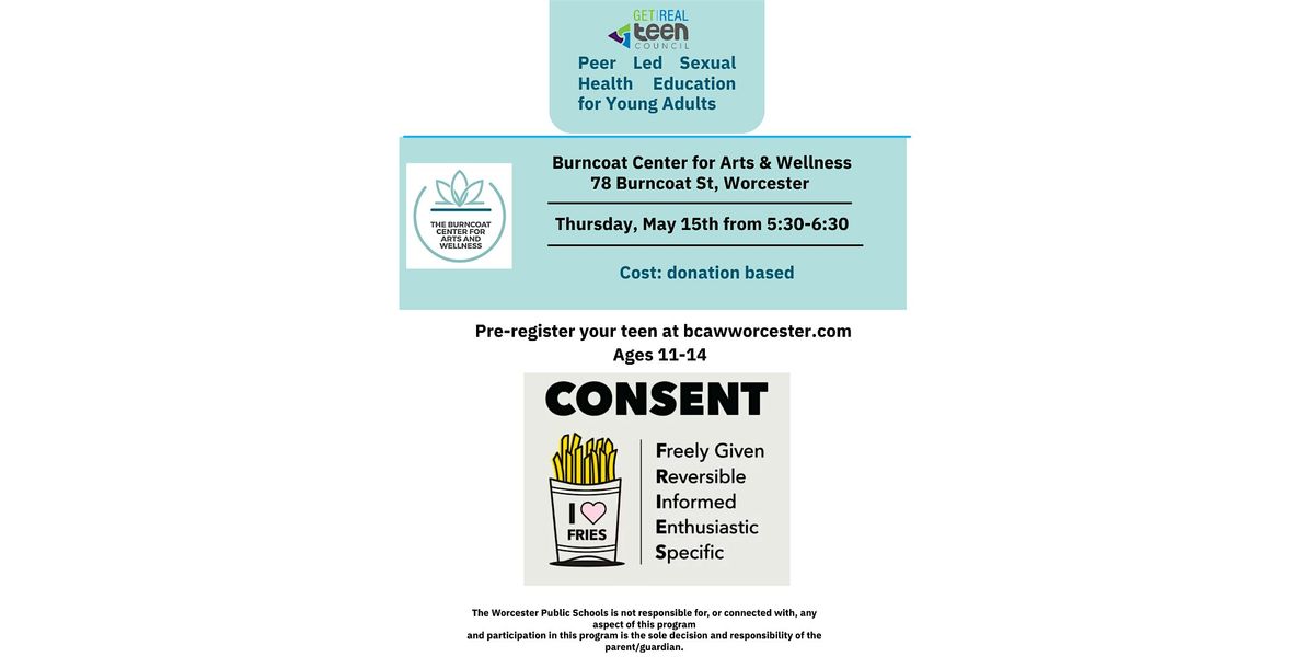 Peer Led Relationships and Consent Workshop led by GRTC, 15 May | Event in Worcester | AllEvents