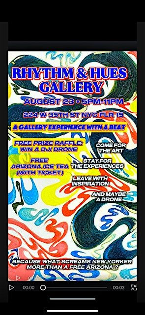 Rhythm & Hues Gallery, 23 August | Event in New York | AllEvents