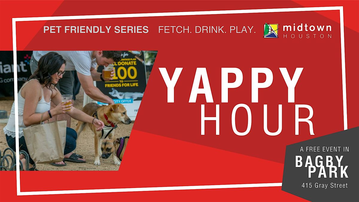 Yappy Hour in Midtown, 30 May | Event in Houston | AllEvents