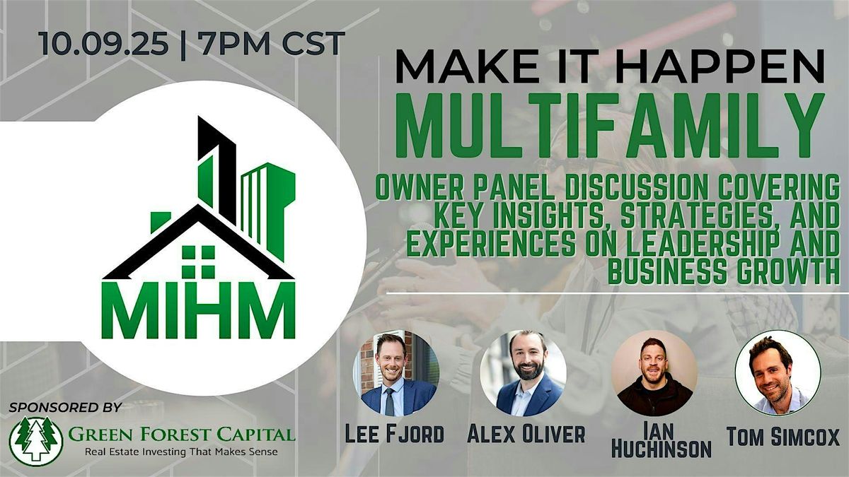 Owner Panel Discussion with Lee, Alex Oliver, Ian Huchinson, & Tom Simcox, 9 October | Event in St. Louis