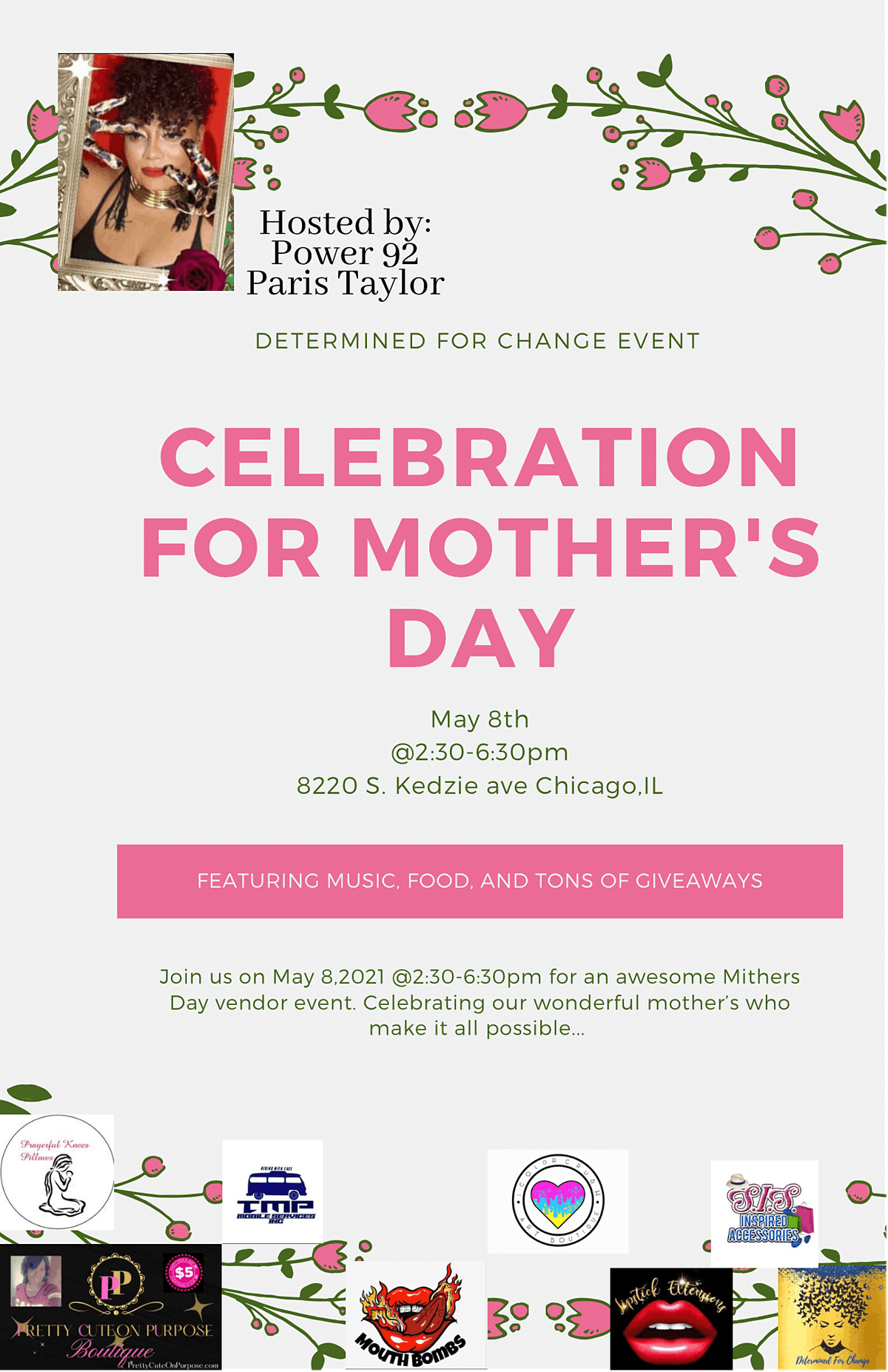 Mother S Day Pop Up 8220 S Kedzie Ave Chicago May 8 2021 Allevents In Chicago Mothers Day 2022 Entertainment