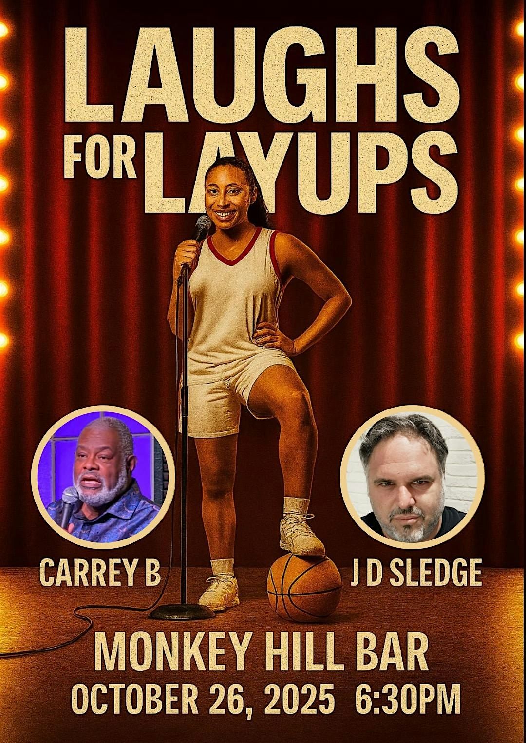 Laughs for Layups, 26 October | Event in New Orleans | AllEvents