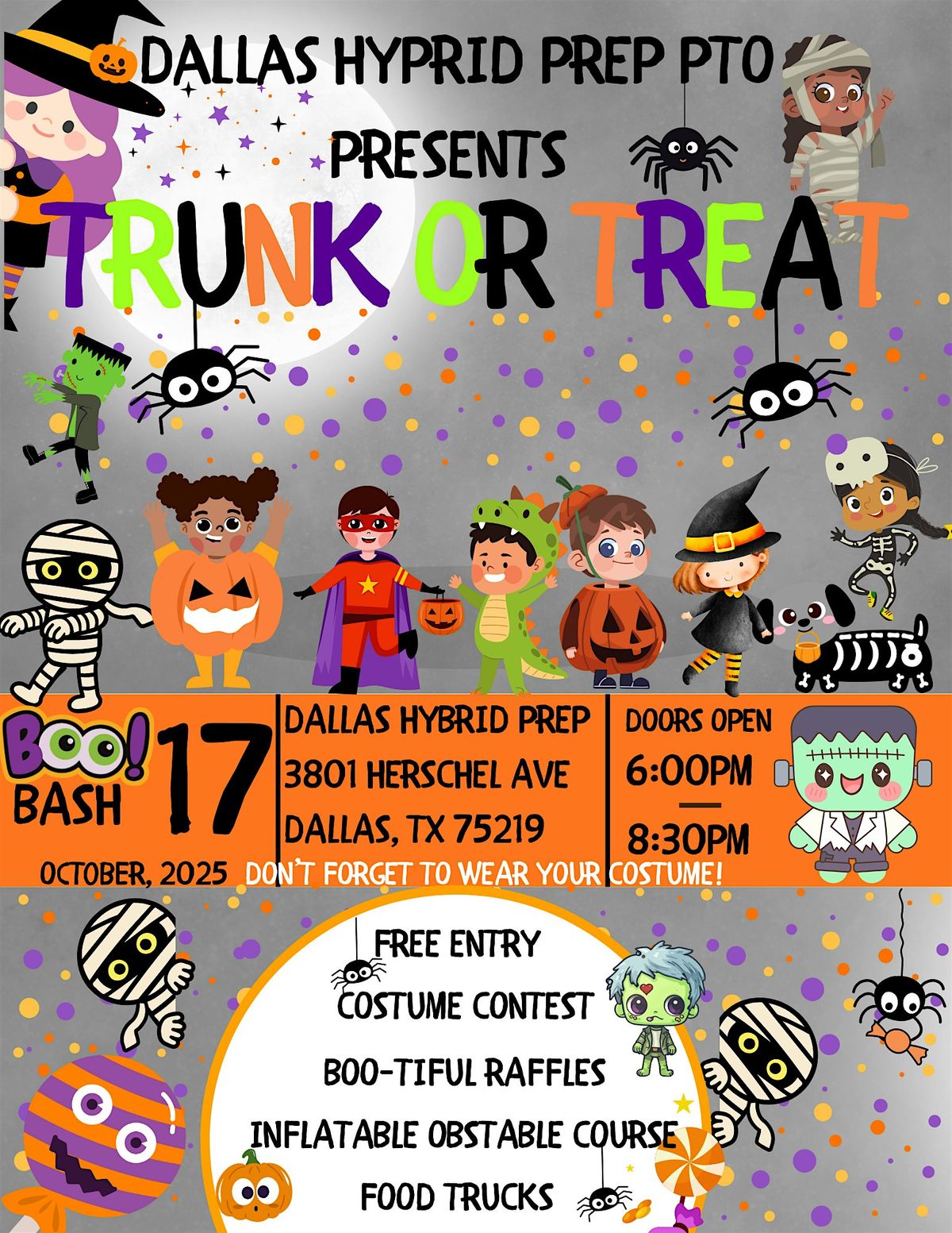 Dallas Hybrid Prep PTO Boo Bash