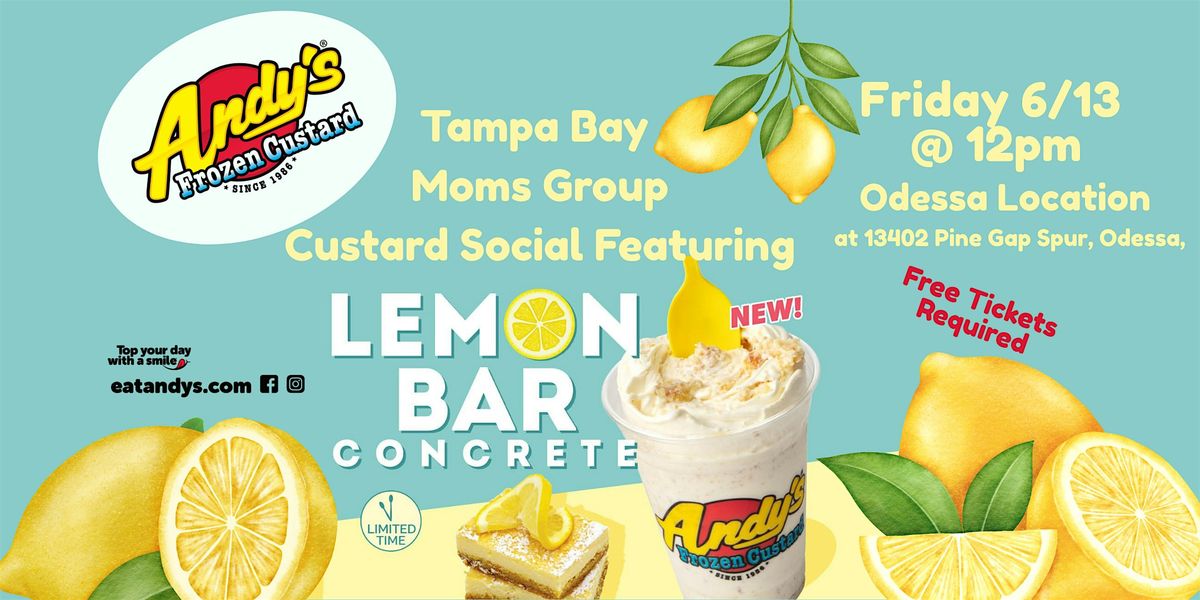 Andy's Frozen Custard Social, 13 June | Event in Odessa | AllEvents