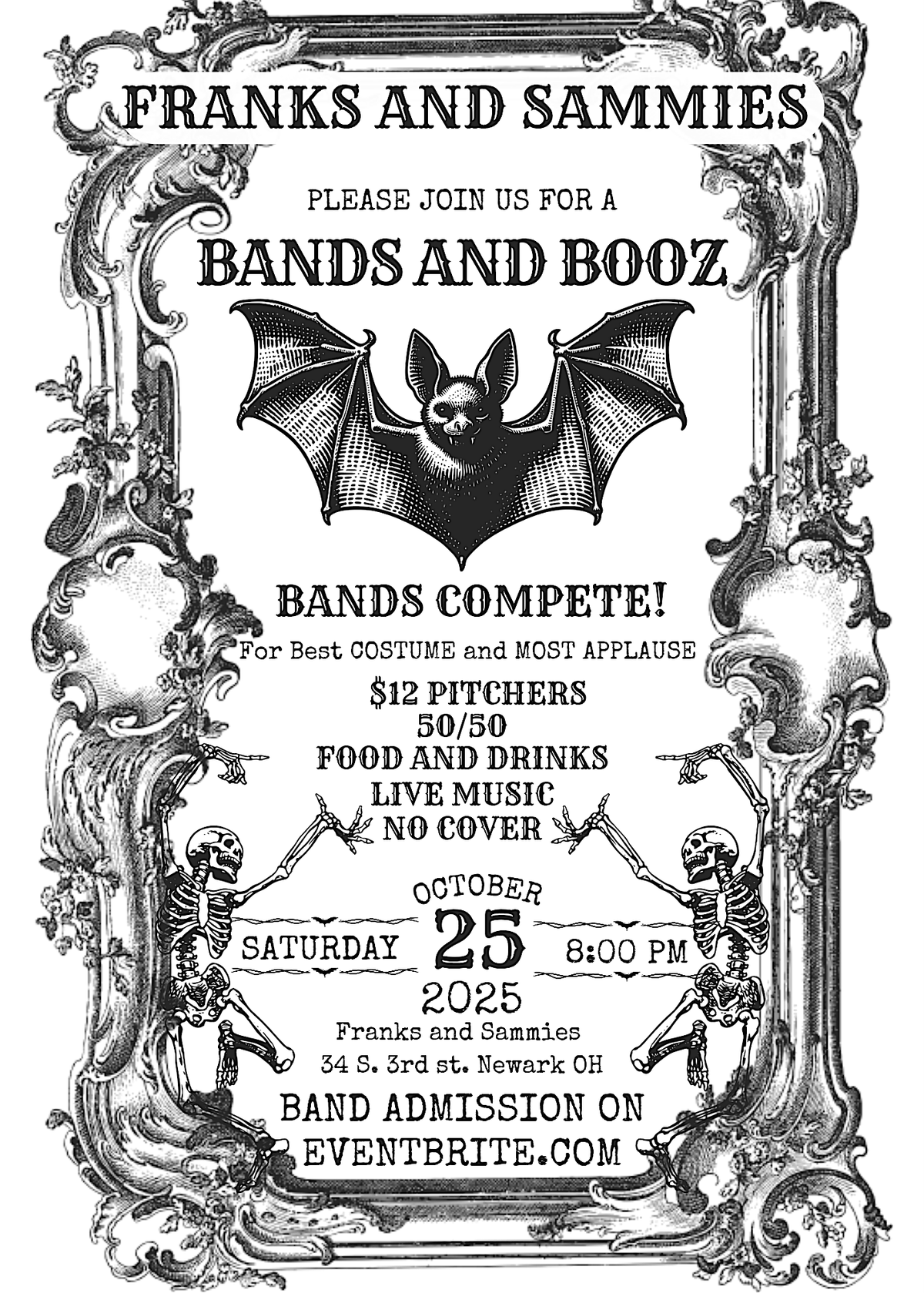 BANDS AND BOOZ, 25 October | Event in Newark | AllEvents