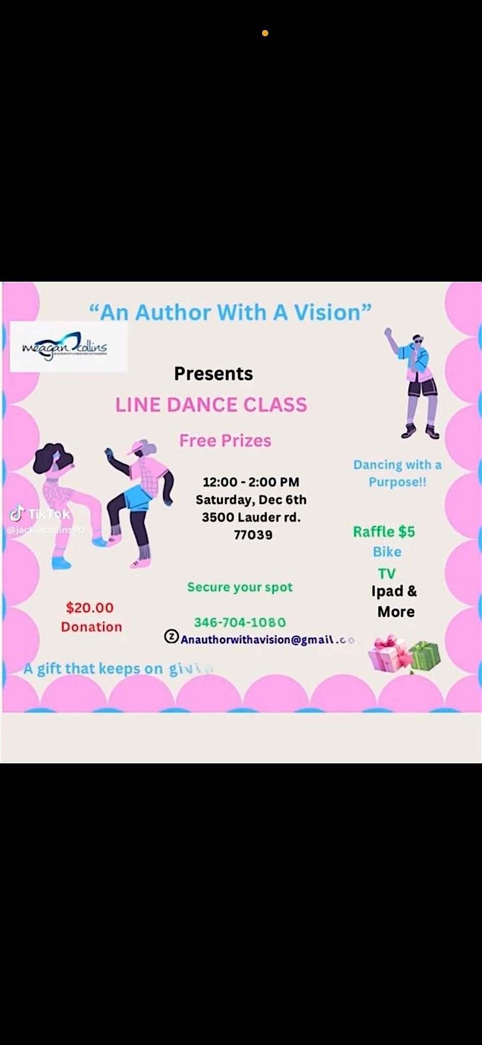 Line Dance Class, 6 December | Event in Houston | AllEvents