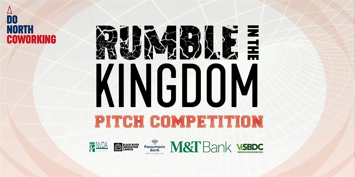 Rumble in the Kingdom Pitch Competition, 23 October | Event in Lyndon | AllEvents