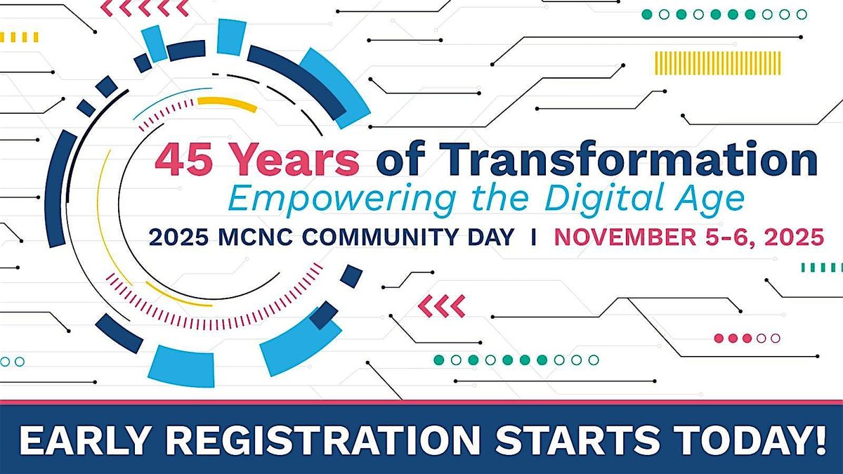 MCNC Community Day 2025, 5 November | Event in Durham | AllEvents