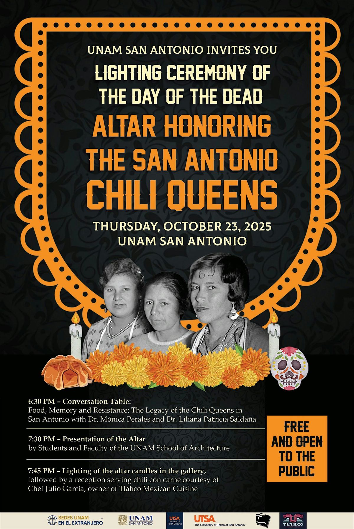 LIGHTING CEREMONY OF THE DAY OF THE DEAD, 23 November | Event in San Antonio | AllEvents