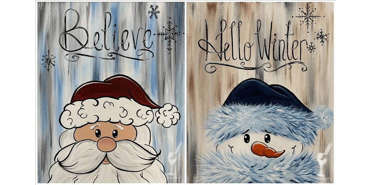 Cozy Winter - Paint and Sip in Houston | Classpop!™, 14 December | Event in Pasadena | AllEvents