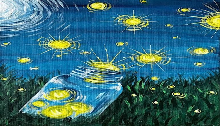 Paint a Pic: Van Gogh Fireflies, 11 December | Event in Clifton | AllEvents