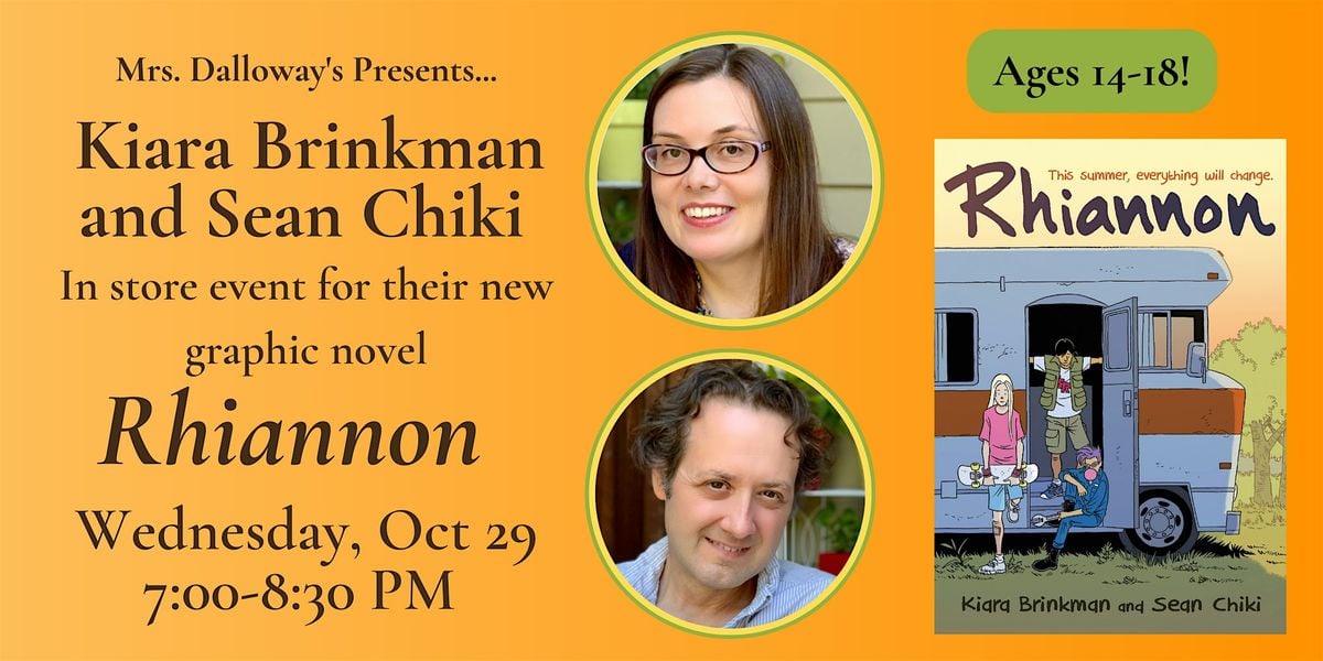 Kiara Brinkman and Sean Chiki's RHIANNON In Store Event and Signing, 29 October | Event in Berkeley | AllEvents