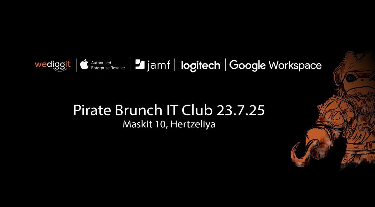 Wediggit Pirate Brunch IT Club 23.7.25 | Event in Herzliya | AllEvents