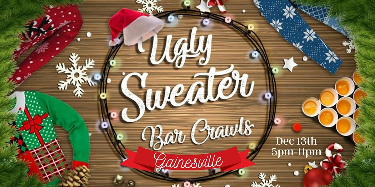 Gainesville, GA Ugly Sweater Bar Crawl, 13 December | Event in Gainesville | AllEvents