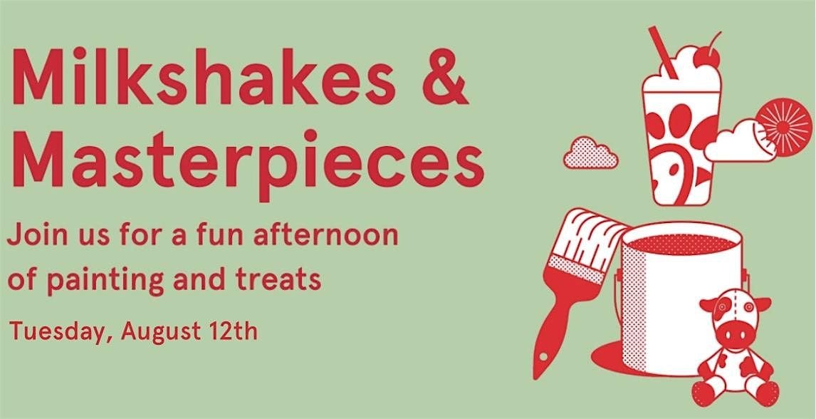 Milkshakes & Masterpieces, 12 August | Event in Franklin | AllEvents