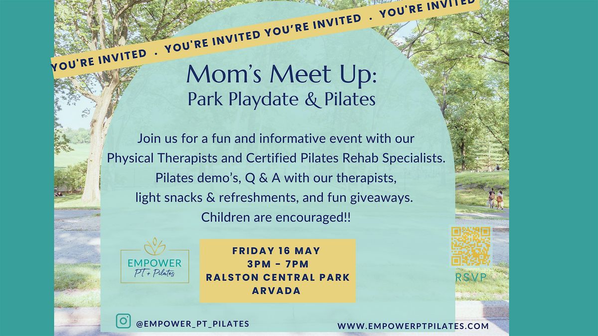Mom's Meet Up: Park Playdate & Pilates | Event in Arvada | AllEvents