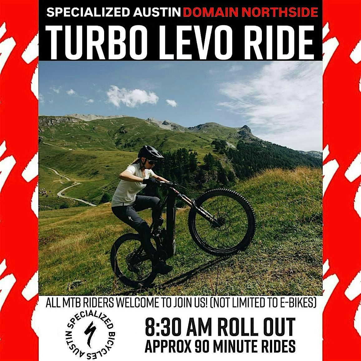 Specialized Austin: Turbo Levo Ride, 23 August | Event in Austin | AllEvents