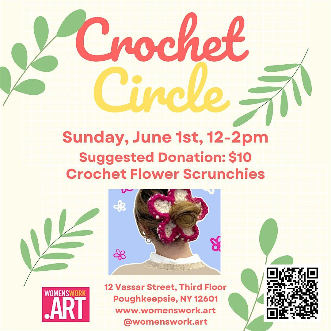 Crochet Circle: Flower Scrunchies, 1 June | Event in Poughkeepsie | AllEvents