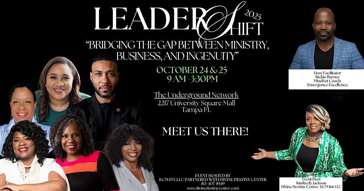 LEADER-SHIFT 2025, 24 October | Event in Tampa | AllEvents