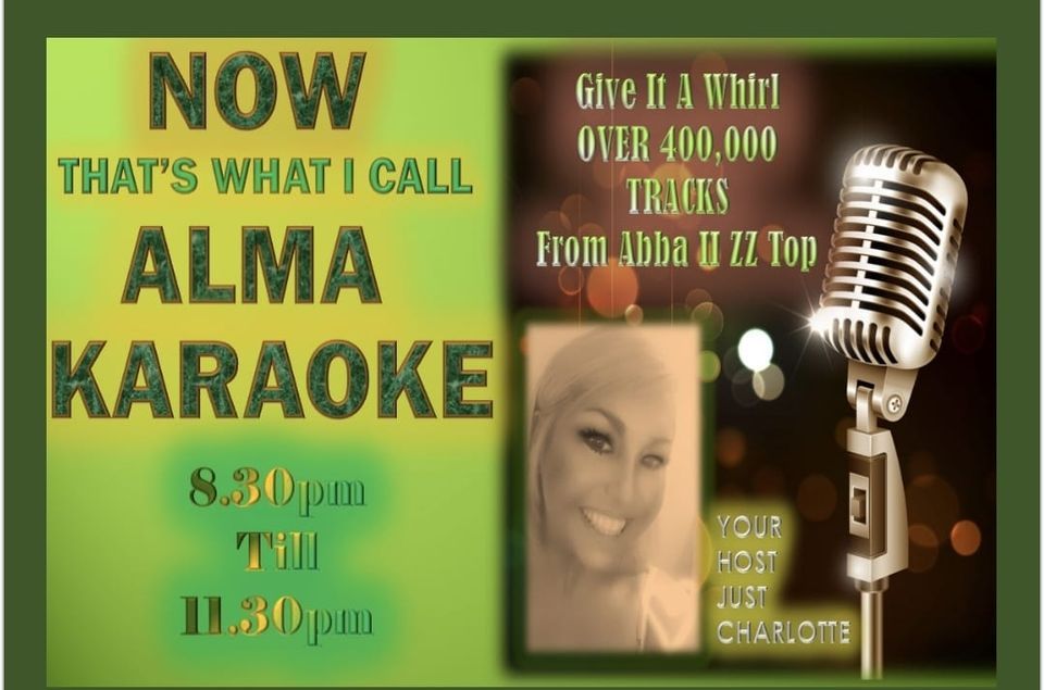 NOW Thats What I Call ALMA KARAOKE The Alma Tavern Worcester now-thats-what-i-call-alma-karaoke-the-alma-tavern-worcester