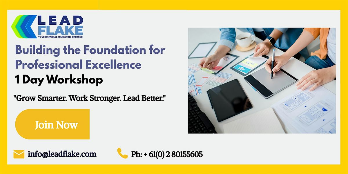 Foundations of Professional Success - Workshop in Dunedin, 16 July | Event in Dunedin | AllEvents