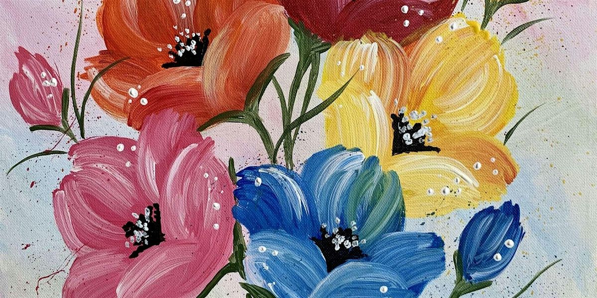 Eclectic Poppies - Paint and Sip by Classpop!™, 30 July | Event in Danville | AllEvents