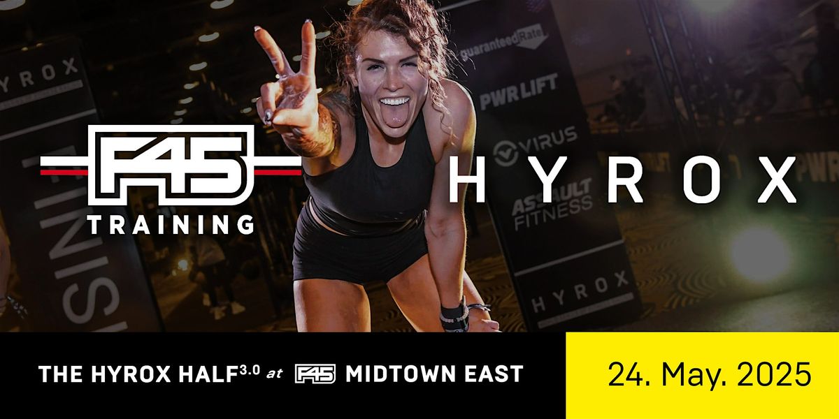 F45 x Hyrox Event, 24 May | Event in New York | AllEvents