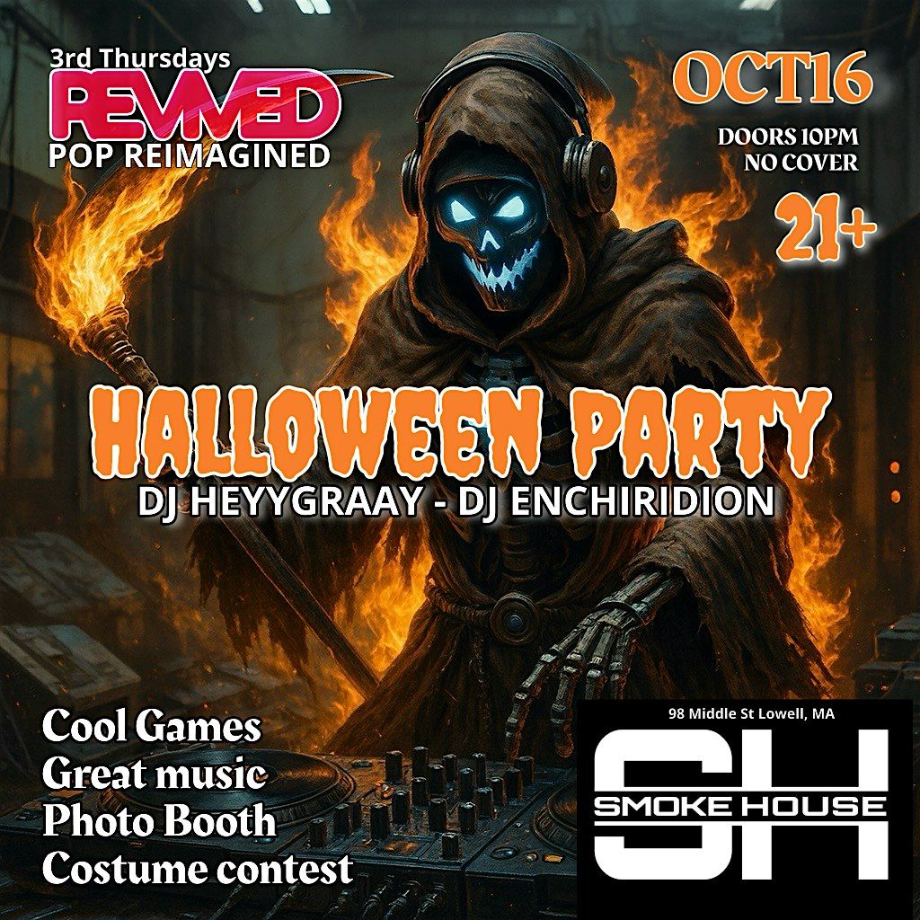 REVIVED: Pop Reimagined Halloween Party, 16 October | Event in Lowell | AllEvents